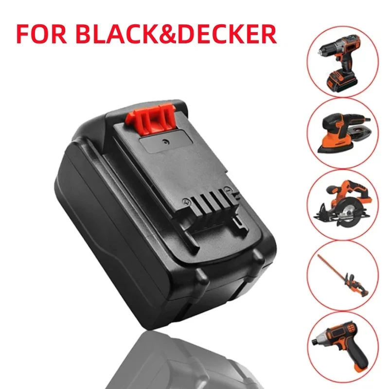 For BLACK&DECKER 20V 8000mAh Li-ion Battery Compatible LB20 LBX20 LBXR20 Electric Tools