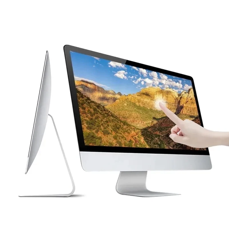 -in- PC Computer I3 I5 I7 Desktop PC For Business/gaming/educational 2022 Hot Selling All In One 23.8 Inch LED SSD