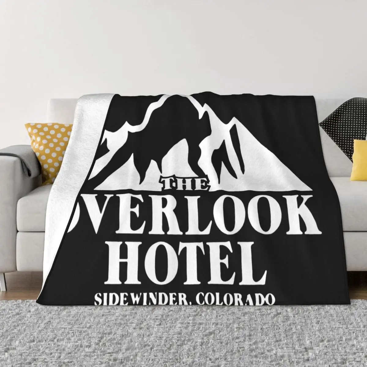 2020 Summer Overlook Hotel Funny Graphic Movie S Funny Tees Scary Movie Memorabilia Graphic Funny Throw Blanket