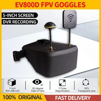 Eachine EV800D 4.9G 5.8G FPV Crossing Machine Glasses 5 Inch Display DVR Model Aircraft Screen