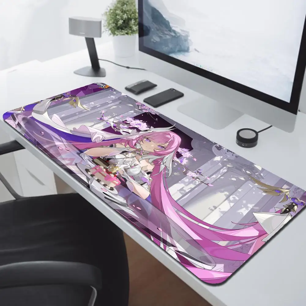 

Xxl Mouse Pad Honkai Impact 3 Pc Gamer Cabinet Desktop Table Mat Gaming Accessories Keyboard Computer Mousepad Elysia Deskmat 3d