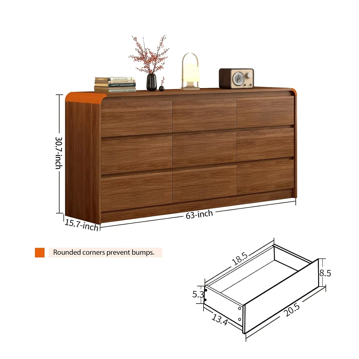 Thumbnail 2 - #34 Best Selling Chest of Drawers
