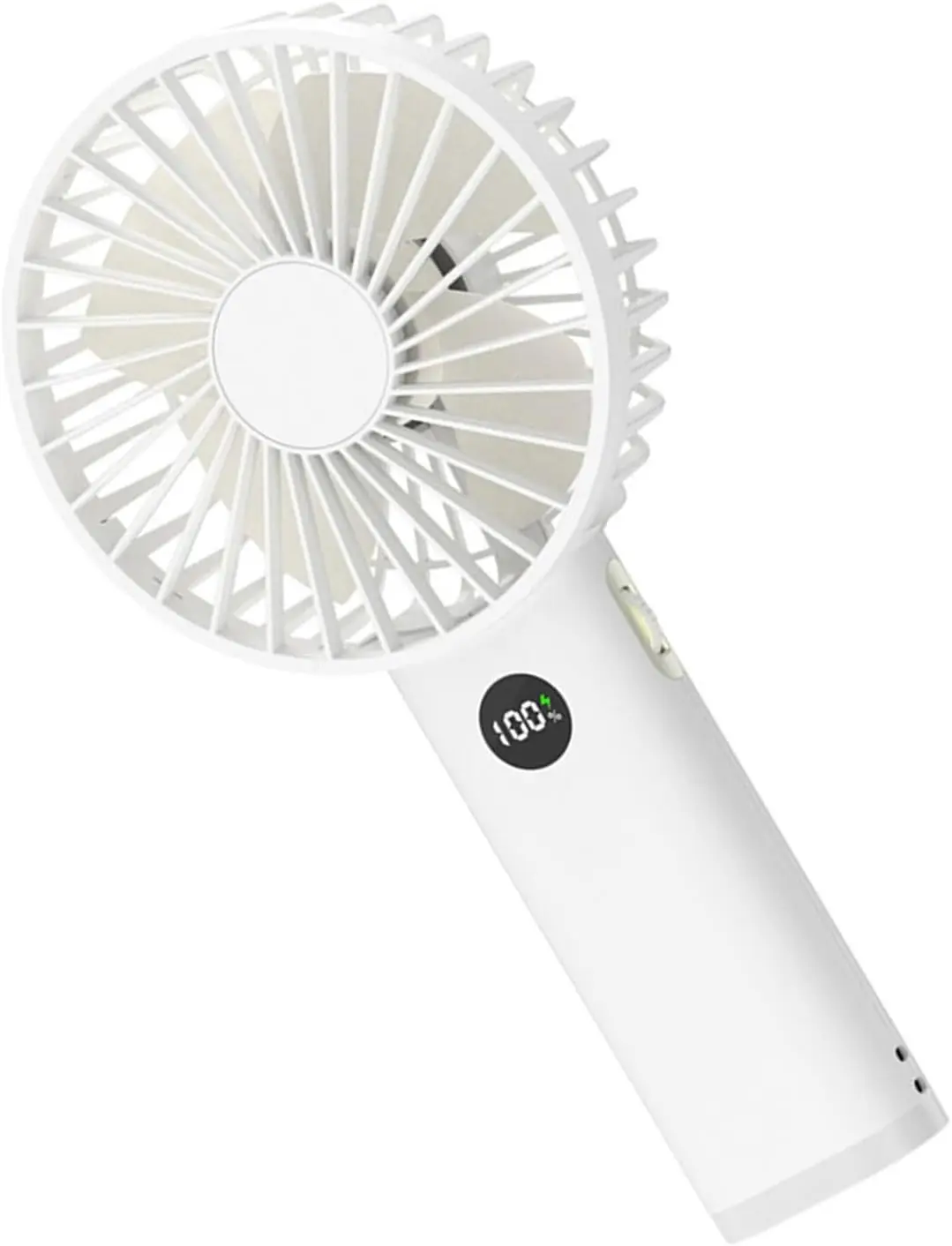مروحة تبريد هادئة، مراوح محمولة قوية مع شاشة عرض لمكتب غرفة النوم والاستخدام الخارجي