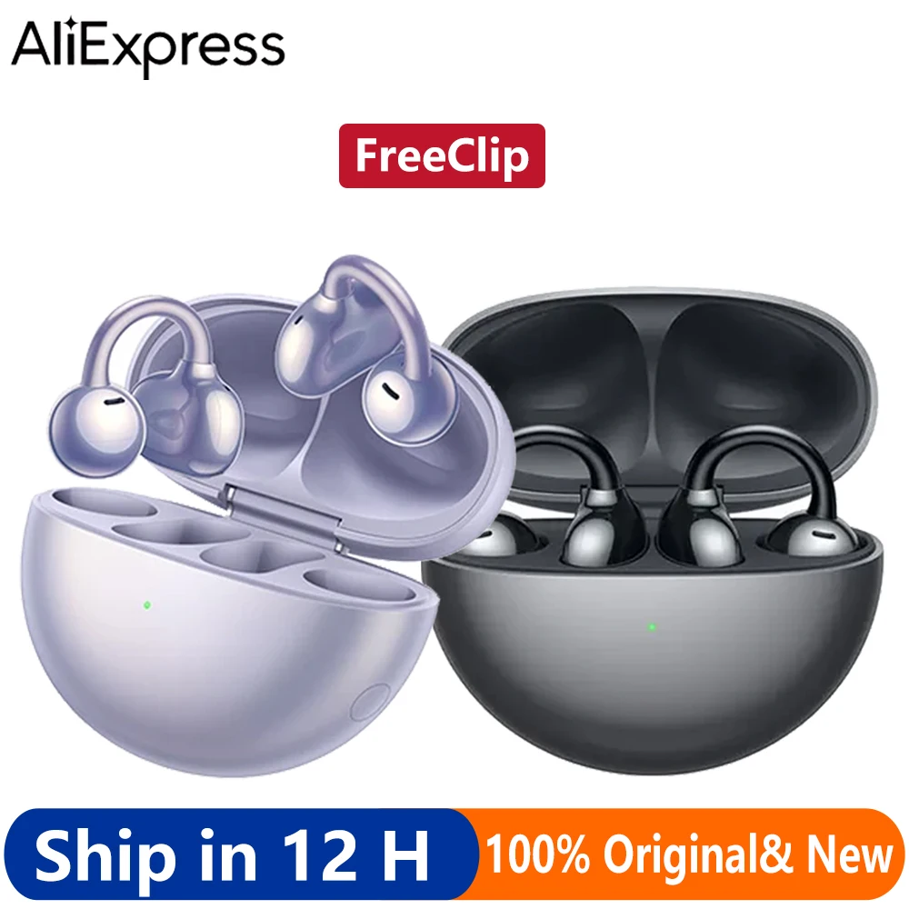 HUAWEI freeclip หูฟังเอียร์บัดบลูทูธ3-ไวหูฟังบลูทูธ, หูฟังเอียร์บัดบลูทูธ3-ไวตอร์หูฟังบลูทูธในรุ่น3-زرررررررررررررررع