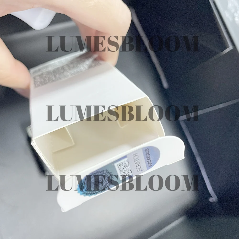 1ml Empty Cartridge Jungleboyz White Black Paper Packaging Display Box Foldable Storage Container Card Slot Boxes Customize