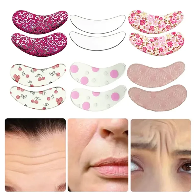แผ่นปิดตาซิลิโคน 1 คู่เหมาะสำหรับรอยคล้ำและอาการบวม หน้ากากเจลเย็นสำหรับผู้หญิงแบบใช้ซ้ำได้