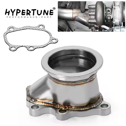 Hypertune - Stainless Steel Adapter for T25 T28 GT25 GT28 2.5" 63mm V-band Clamp Flange Turbo Down Pipe Adapter HT4833