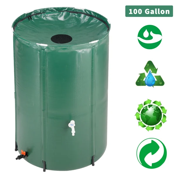 100 Gallon 可折叠集雨桶-22