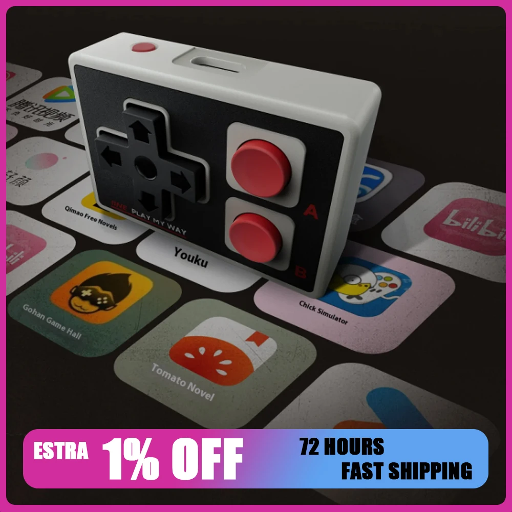 IINE Gamebrick Mini Wireless Controller Bluetooth Multi-Function Gamepad Joystick Remote Control Suitable for iPhone Android