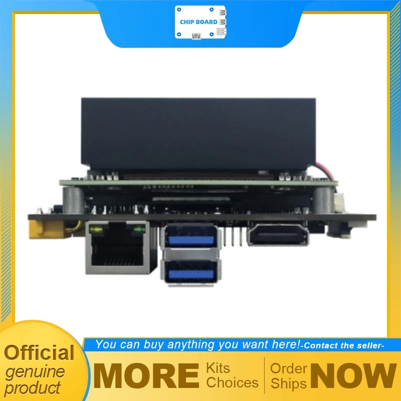 Leetop A603 AI Kit for Jetson Orin Nano/Orin NX, Embedded System, Up to 100TOPS, Active Cooling, Full Ports