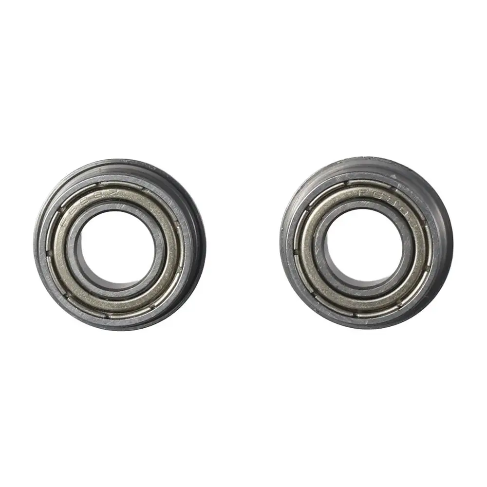 F688ZZ Flanged Ball Bearing 8x16x5mm Shielded Chrome Steel Flange Rip Bearings 10pcs