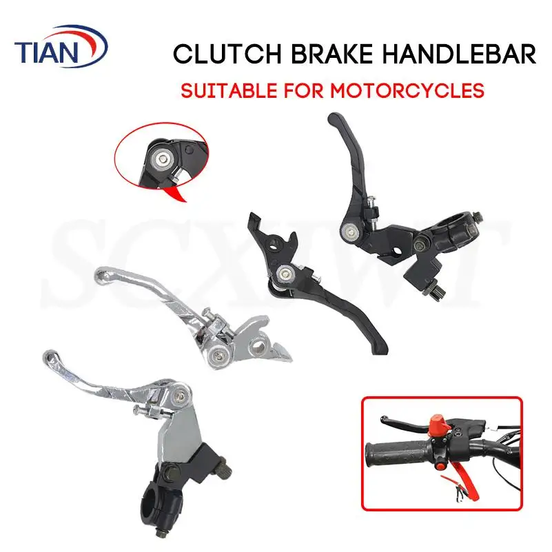 Alavanca dobrável para freio e embreagem, para 50cc 70cc 90cc 110cc 125cc 140cc 150cc 160cc chinês pit dirt motor bike roketa lifan