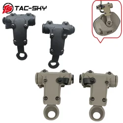 TAC-SKY Tactical Airsoft Sports Helmet Adapter ARC Rail Mount Accessory Compatible With RAC Headsets And Helmets With ARC Rails