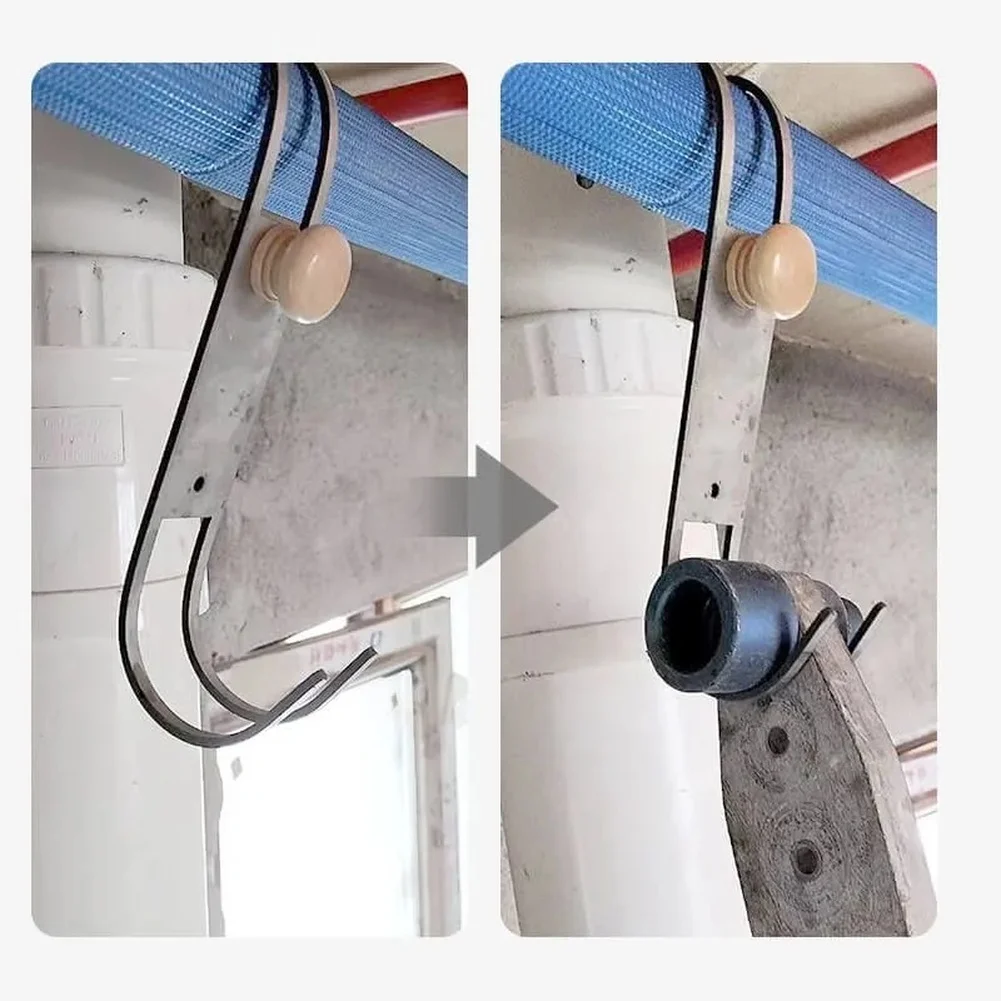 Hot Glue Stand with Stainless Steel Frame and Wooden Handle Designed for Heat Resistance and Reliable Tool Support