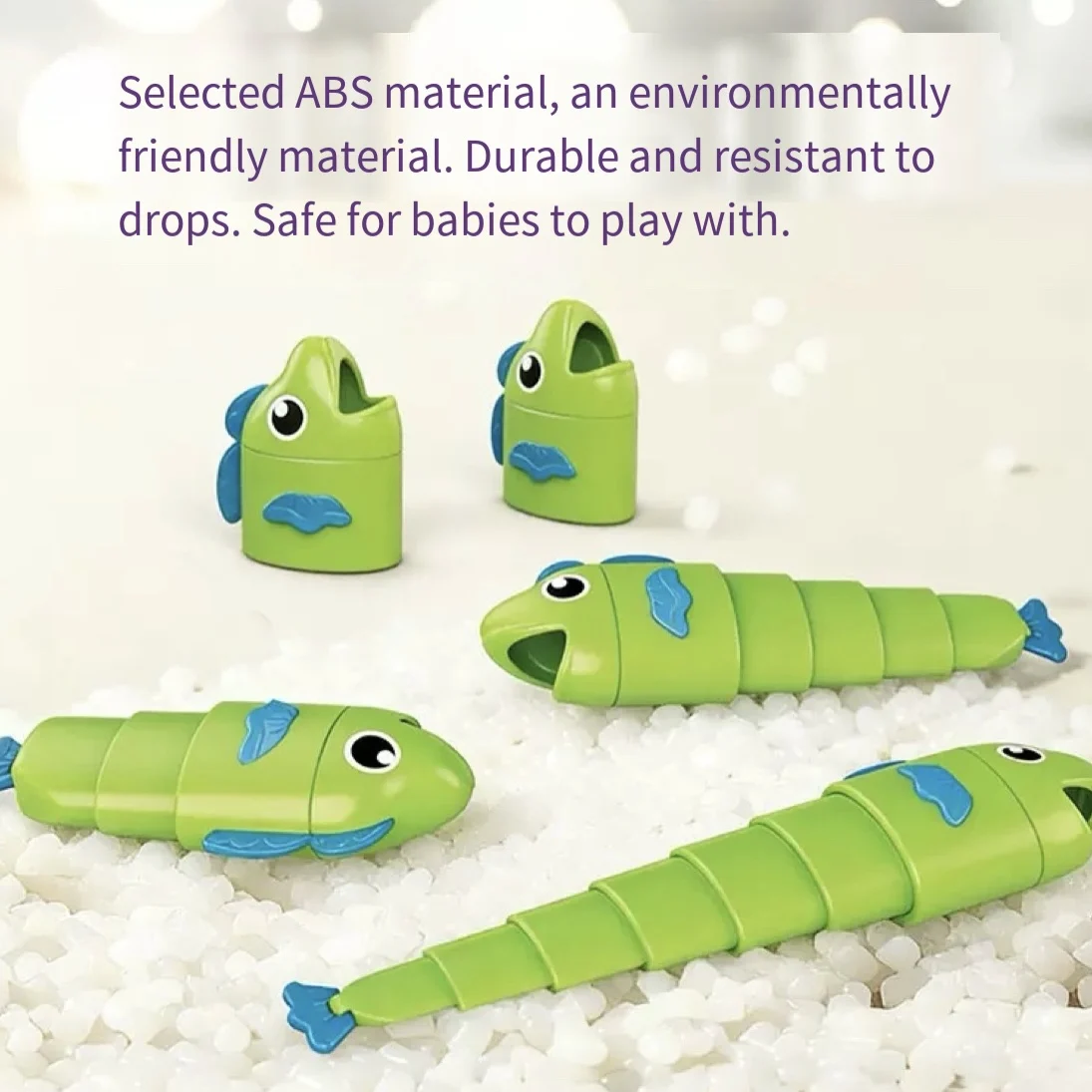 Fishing Battle Game with Turntable Interactive Social Telescopic Length Competition Children's Educational Early Education Toy