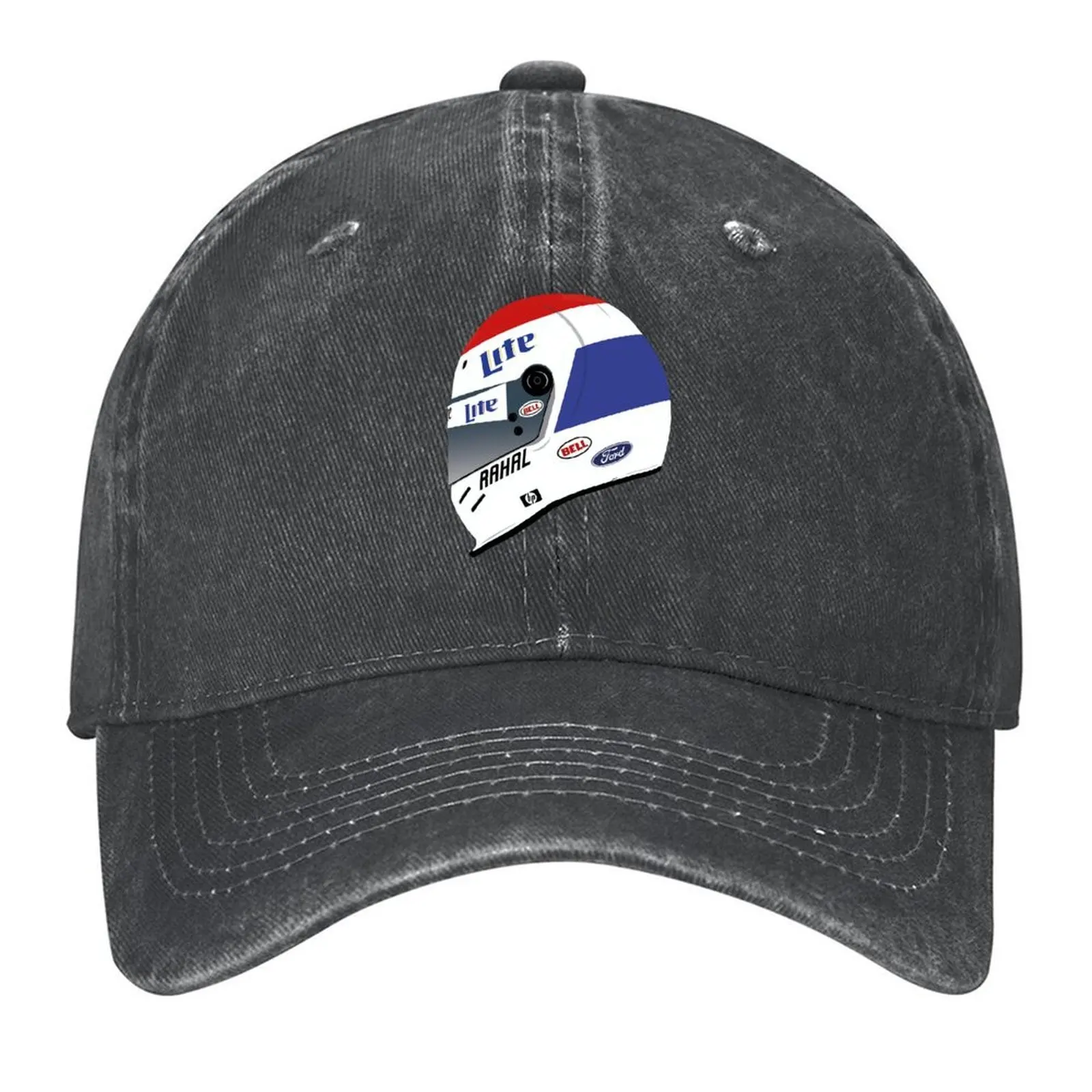 

Bobby Rahal (1998) Final season helmet Baseball Cap sun hat Mountaineering Luxury Brand fun hats Women's Golf Clothing Men's