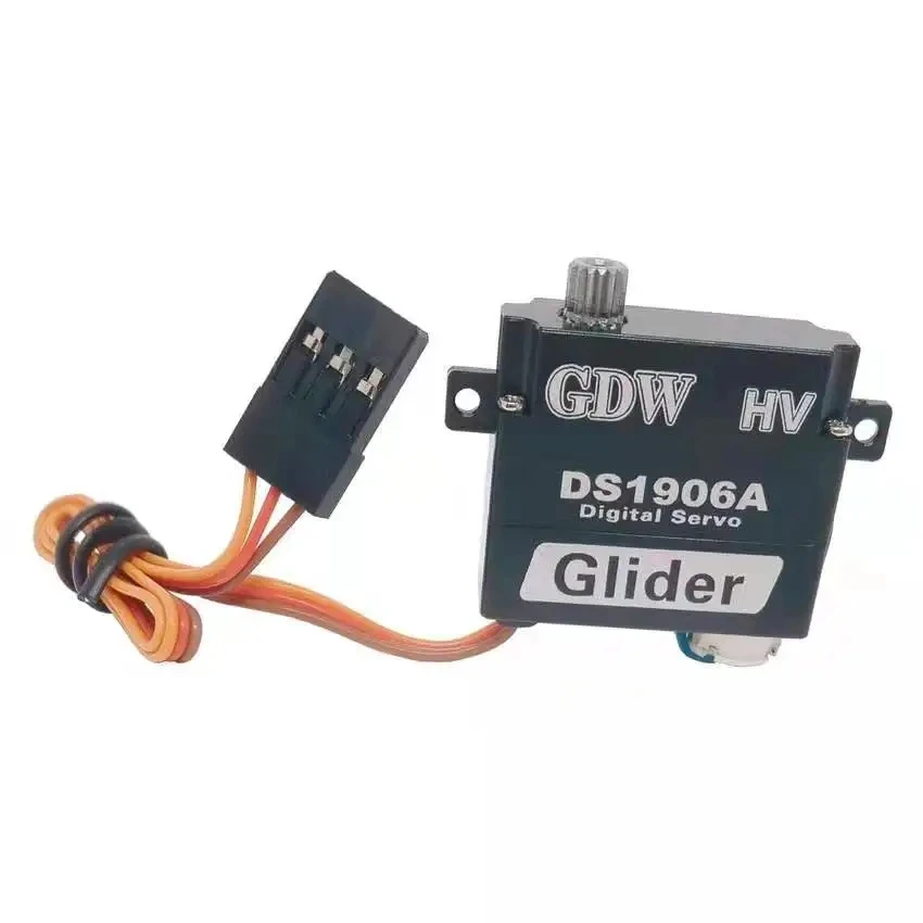 

GDW DS1906-A DS1906-B 3,2 кг 8,4 В 0,08 с цельнометаллический цифровой мини-планер-сервопривод DLG F3K 8 г заменяет KST X08
