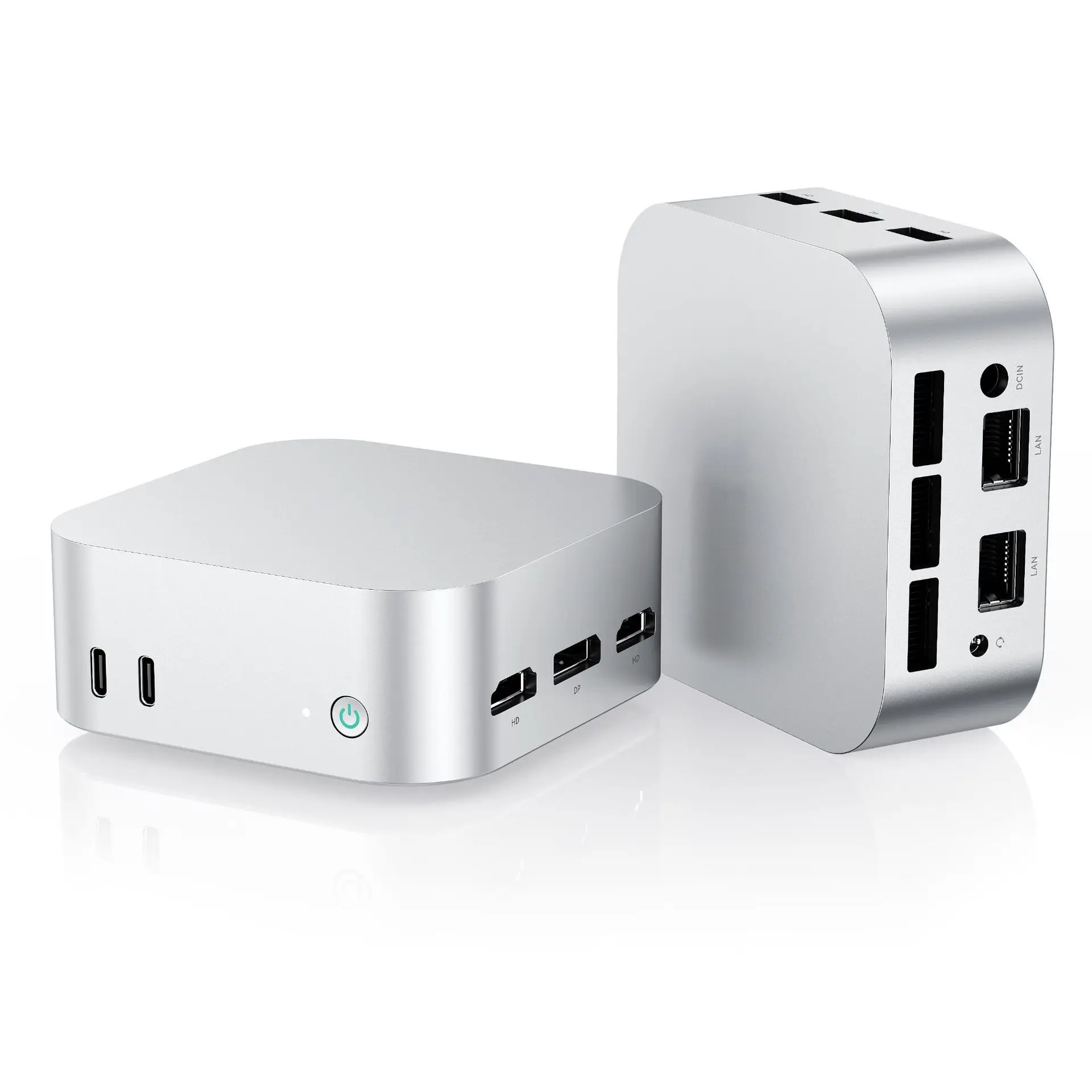 Mini Desktop Computer i7 13th Gen TwinLake N150 Processor for Office Home Live Streaming - Efficient Performance Mini PC Host