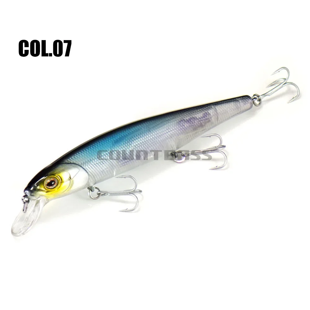 Countbass Sinking Minnow 128mm 23g, Saltwater Fishing Lures, Anlger\'s Wobblers for Bass Pike Fishing