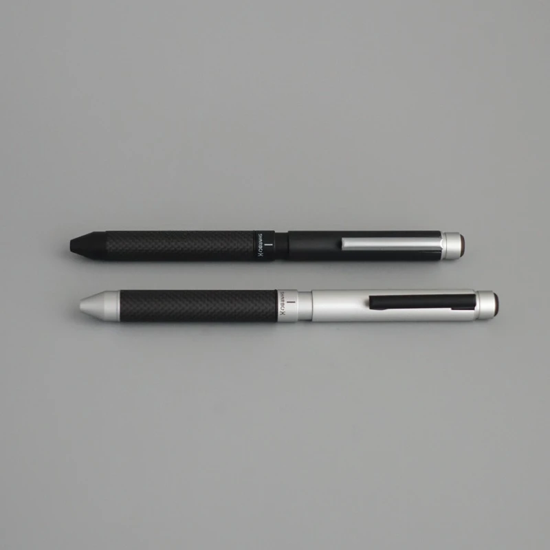 Japanese version Gen Pen ZEBRA SHARBO X Rollerball Pen carbon fiber grip empty pen shaft (2+1 function) office accessories Pens