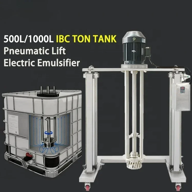 Vakuum-Homogenisierungs-Emulgiermaschine, kosmetische Hochgeschwindigkeits-Dispergiermaschine, Mischung, Gesichtscreme, Körperlotion, Herstellung von Emulgator-Maschine