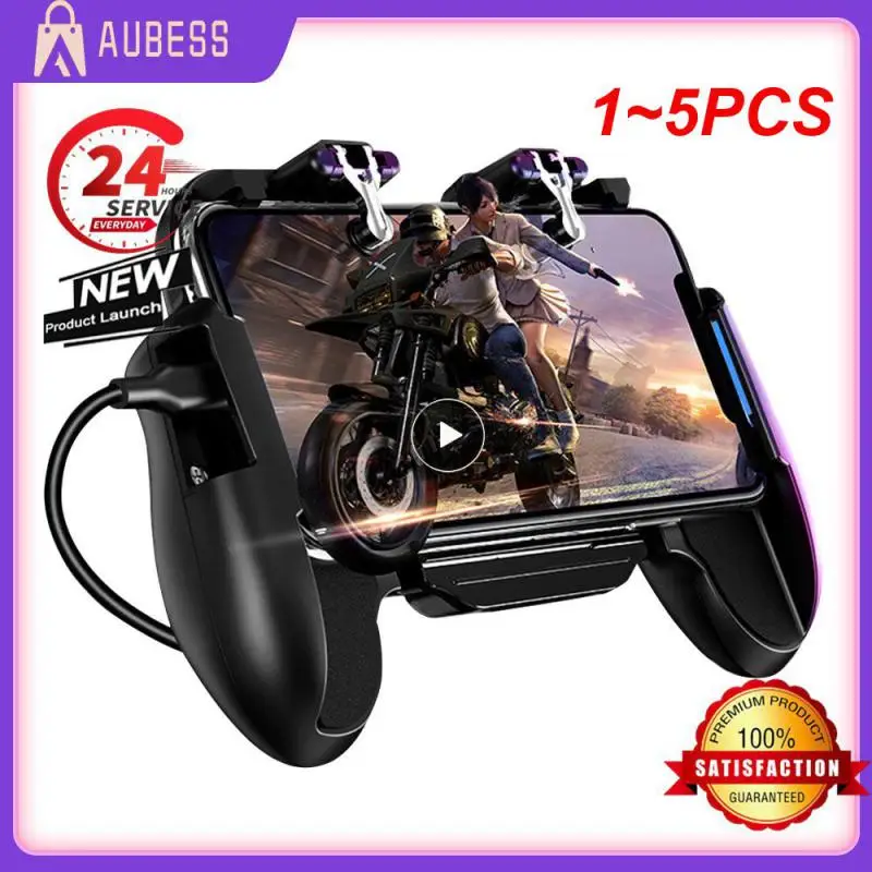 

1~5PCS Universal L1R1 Gaming Joystick Gamepad Trigger For Pubg Mobile Fire Button Shooter Mobile Phone PUBG Game Controller