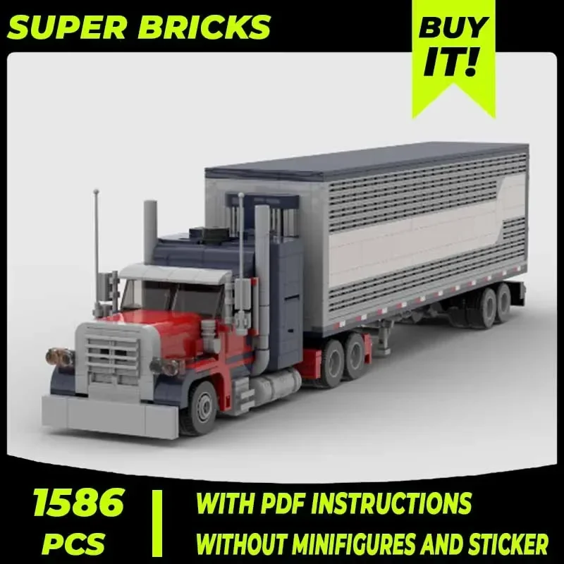 Speed Champion Car Model Moc Building Bricks Transportation Truck Technology Modular Blocks Gift Christmas Toy DIY Sets Assembly