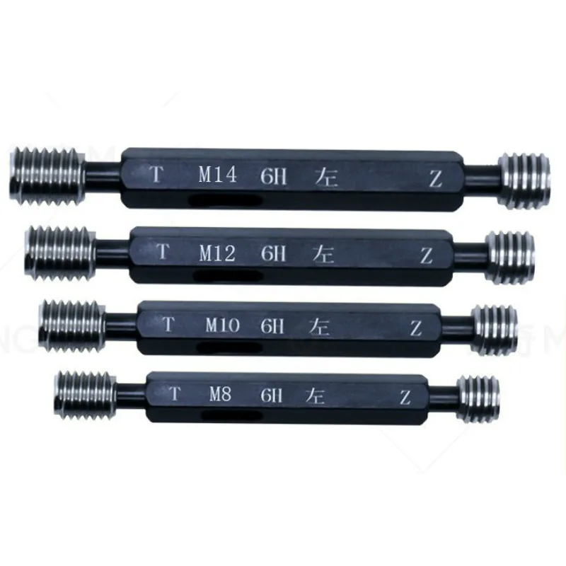 Metric Left Thread Plug Gauge M2 M3 M4 M5 M6 M7 M8 M10 M12 M14 M16 M18 M20 LH Gauges Tool GO & NOGO