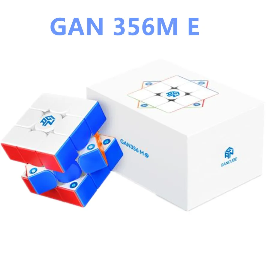 GAN 356 ME 3X3 Magnetic Magic Speed Cube Stickerless Professional Cube Toys GAN 356ME Cubo Magico Puzzle Kids Toys 356M E