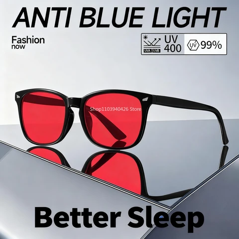 Blue Light Glasses for Woman Sleep Glasses for Blue Light Blocking Red…