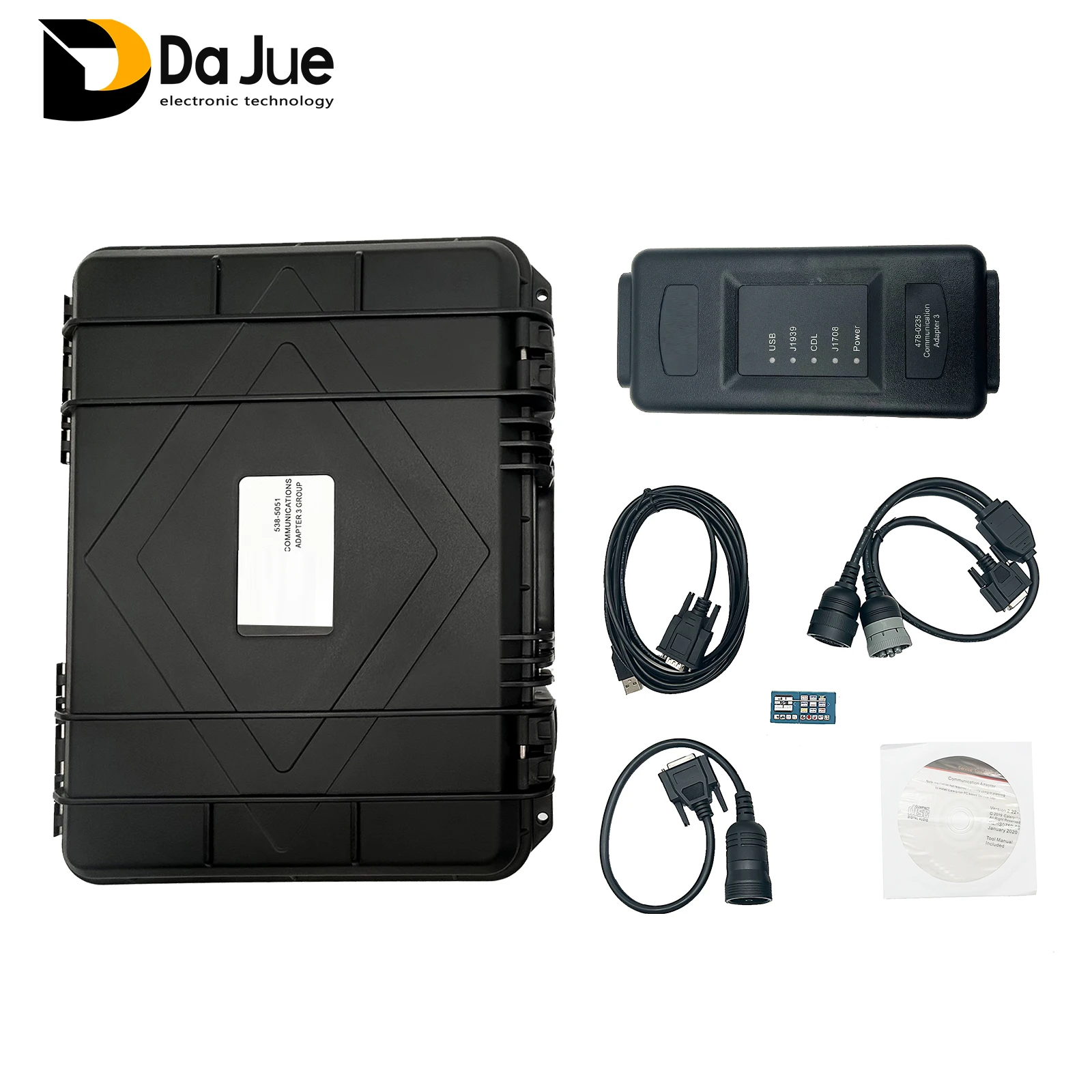 

2023A CAT ET 4 Wireless Adapter 478-0235 Truck Diagnostic tool CAT4 Communication Connection WIFI version ET4 Heavy Duty Scanner