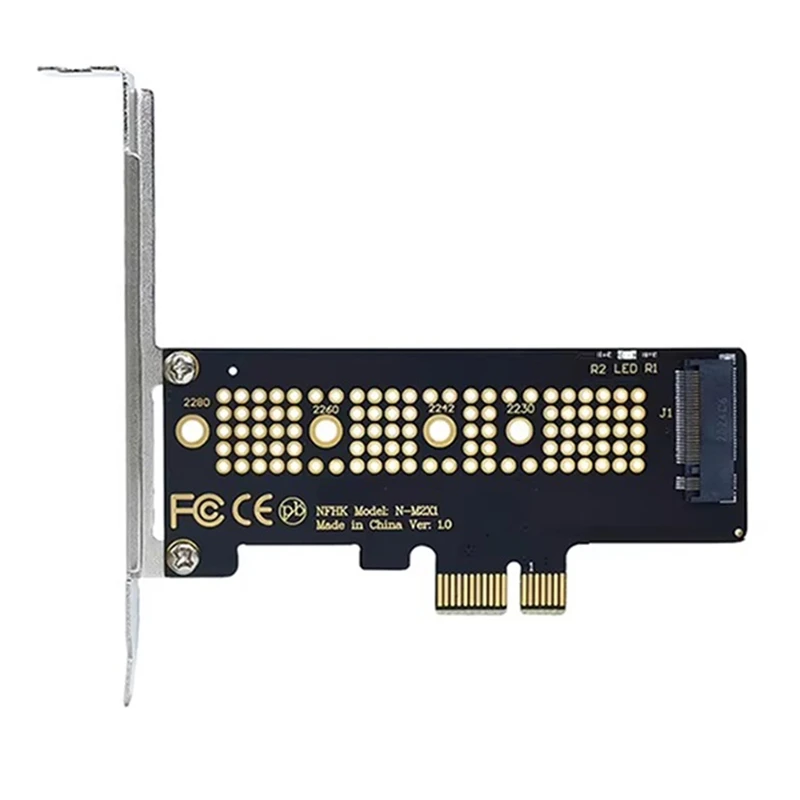 M.2 NVME SSD zu PCIe 4.0 Adapterkarte 64 Gbit/s M-Key PCIe4.0 für Desktop-PC PCI-E GEN4