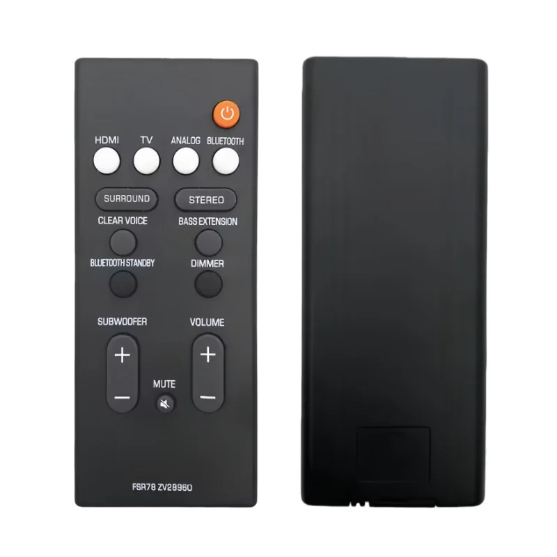 

Bluetooth Soundbar System Remote Control FSR78 ZV28960 Compatible with YAS-106 YAS-207 ATS-1060 YAS-107 ATS-1070 Home Audio