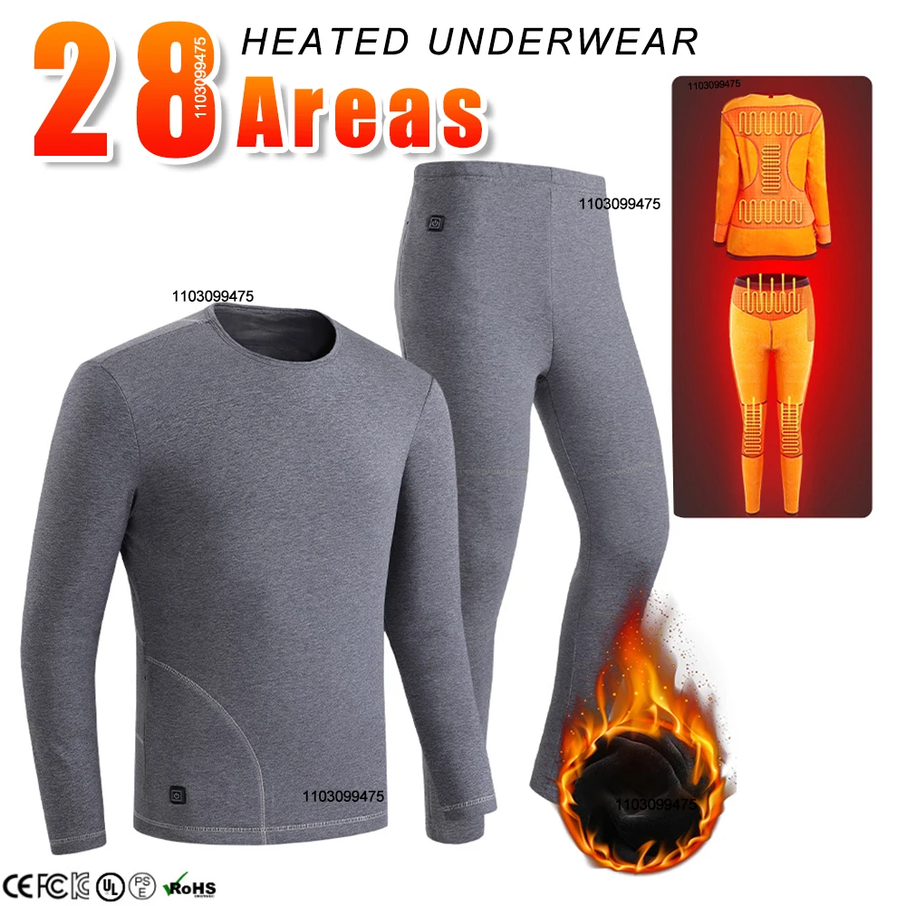 

28-зонное нижнее белье с подогревом, походные рубашки, лыжные комплекты, топы, брюки, мужское и женское термобелье, куртка с подогревом через USB, зимние пальто