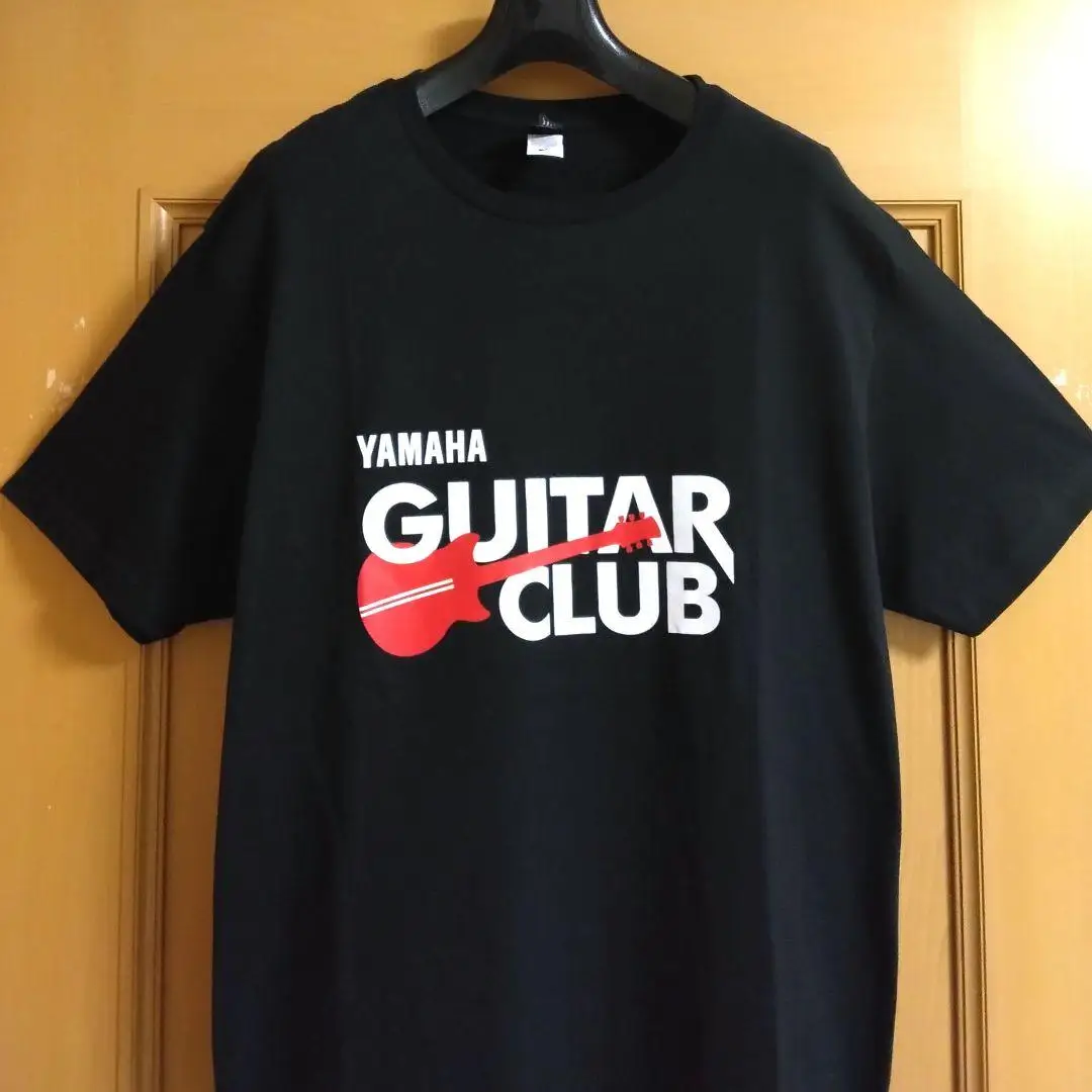 Camiseta sin usar Yamaha Guitar Club para hombre, moda urbana, Hip-hop Rock, Top de manga corta de algodón con cuello redondo para mujer