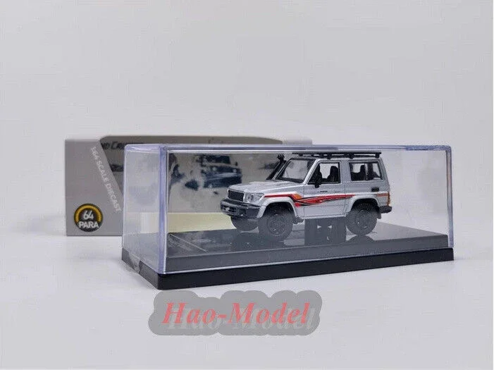 PARA 1:64 For Toyota Land Cruiser LC71 Alloy Diecast Car Model Toys Boys Birthday Gifts Hobby Display Collection Simulation