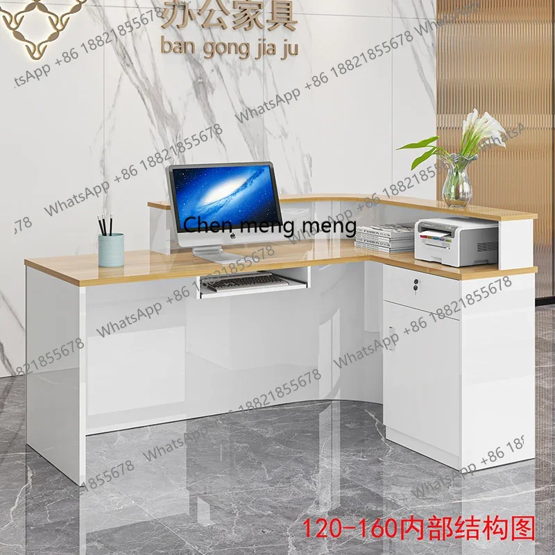 M07 صفحة الخروج مكتب الاستقبال مكتب الاستقبال بار مخزن صغير قوس ركن صالون تجميل سوبر ماركت #5