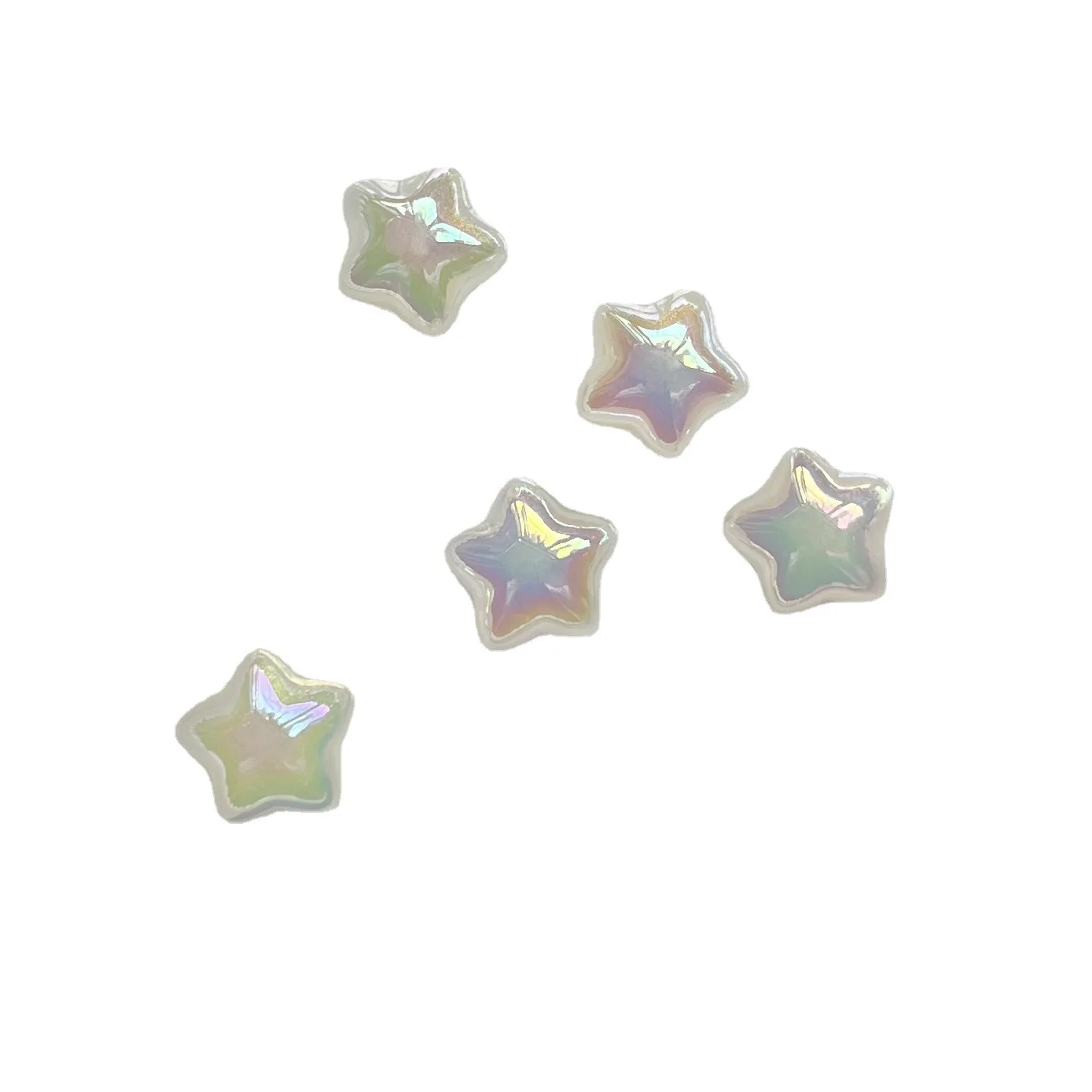 Miniatura Star Cartoon Series Flatback Cabochões, DIY Artesanato Materiais, Jóias Fazendo Encantos, Cartoon Resina Série, 5Pcs