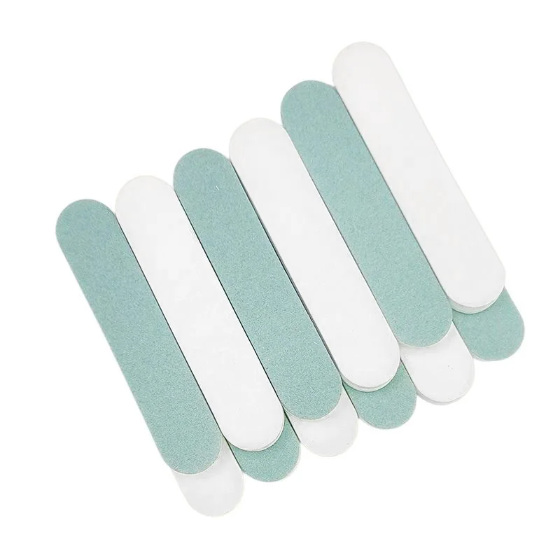 100/200 pcs Nail Buffer File Block Mini Sponge UV Gel Polish Shiner Polisher Pedicure Manicure 2 Sides Foam Tips Nail Tool