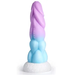 Soft Anal Plug Dildo Silicone Monster Penis Butt Plug Anal Sex With Suction Cup Prostate Sex Toy Anal Sex Toy for Women Gay 18+