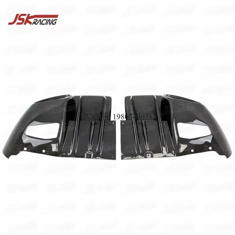 Wmwmnu Carbon Fiber Rear Diffuser Lip for F12 Berlinetta 2013-2016 Car Body Kit Bumper Spoiler Splitter Accessories