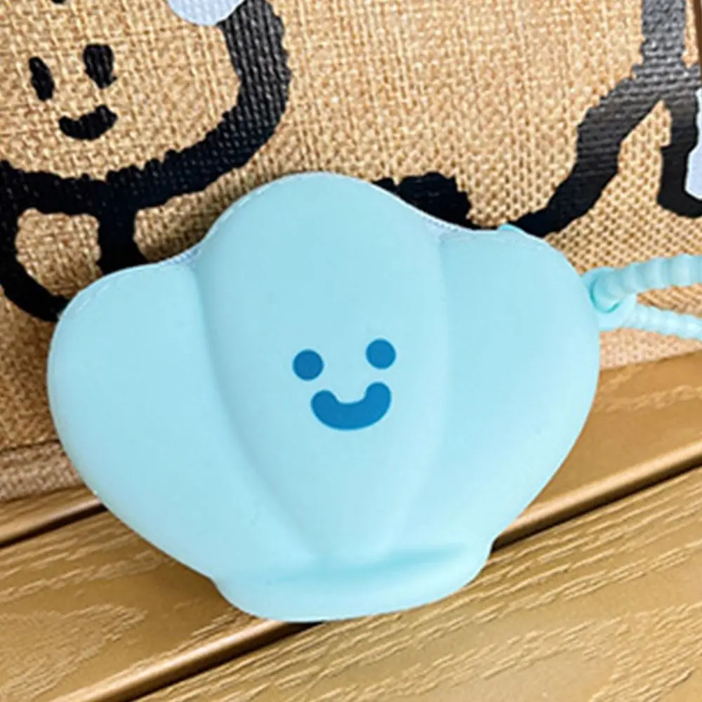 سيليكون سماعة حقيبة التخزين مقاوم للماء خفيفة للغاية سماعة غطاء مقاومة للاهتراء الكرتون شل النحل سيليكون محفظة نسائية للعملات المعدنية هدية