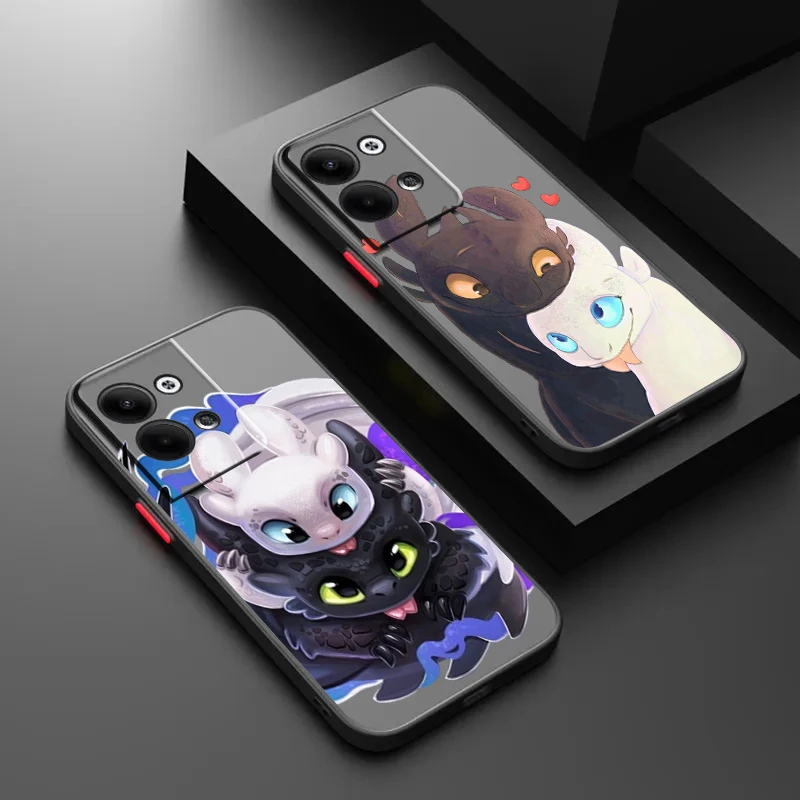 How to Train Your Dragon  For OPPO Realme GT Neo Q5 Q3S Q3T Master 8 7 6 Lite Pro Frosted Translucent Hard Phone Case