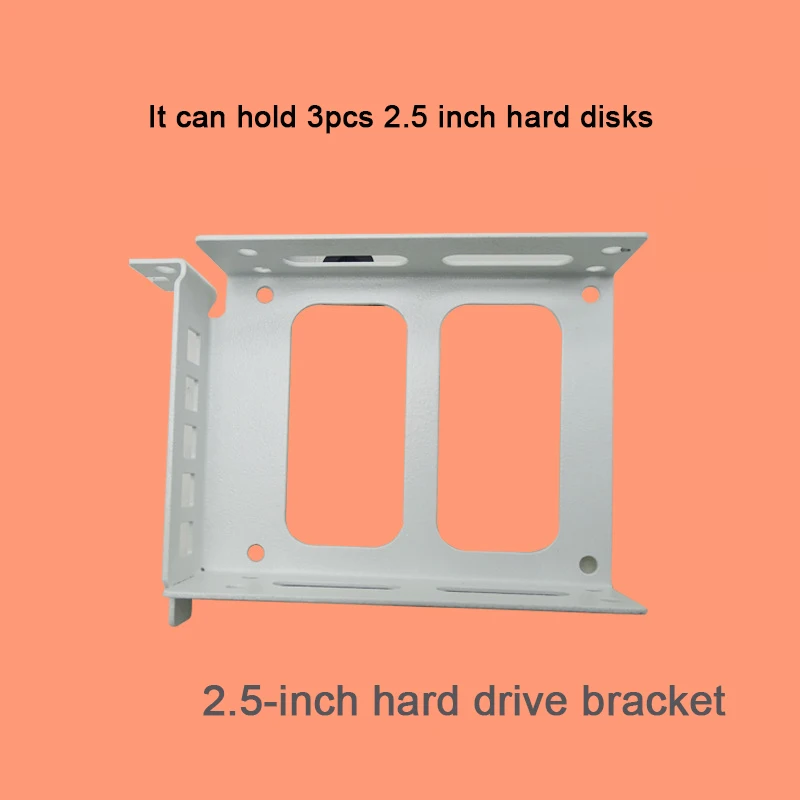 Support Montage SSD 4 Baies 2.5 Pouces Bewinner - Cage Aluminium 2mm Pour HDD Disque Dur