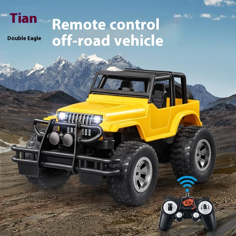 1: 12 Jeep Wrangler Off Road Climbing Vehicle Children'S Electric Remote Control Car Simulation Model Boy Toy Gift