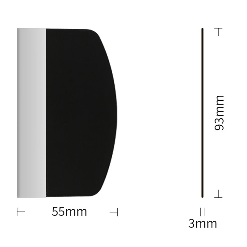 Hydrogel Cutting Plotter Film Squeegee pelindung layar bungkus pengikis De-bubble sekop untuk ponsel Film menerapkan alat