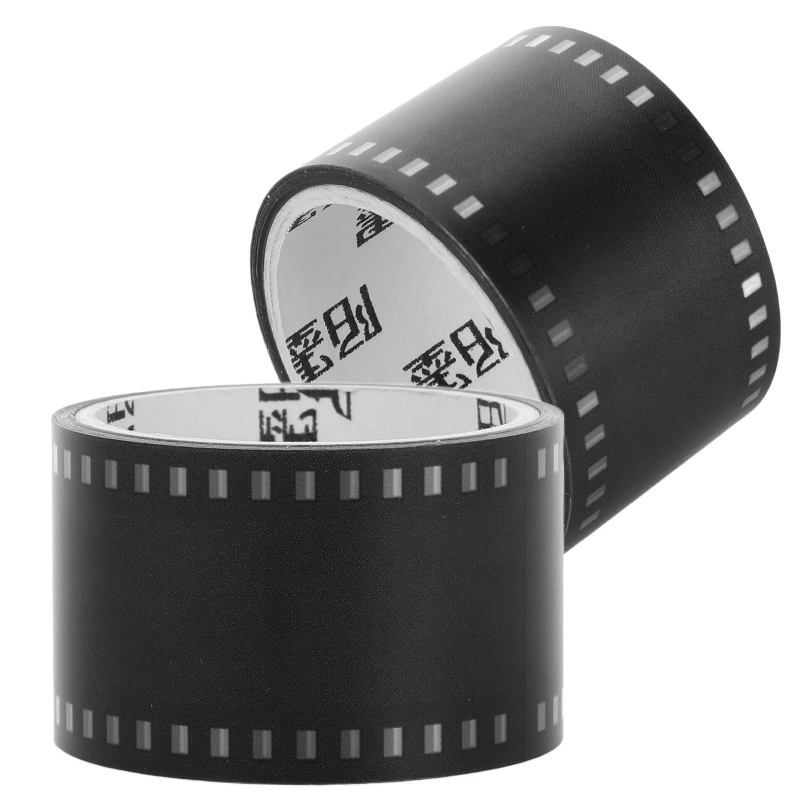 2 Rolls Movie Film Stickers Craft Tape for Scrapbooking Hand Account Adhesive Decorative Crafts The Pet