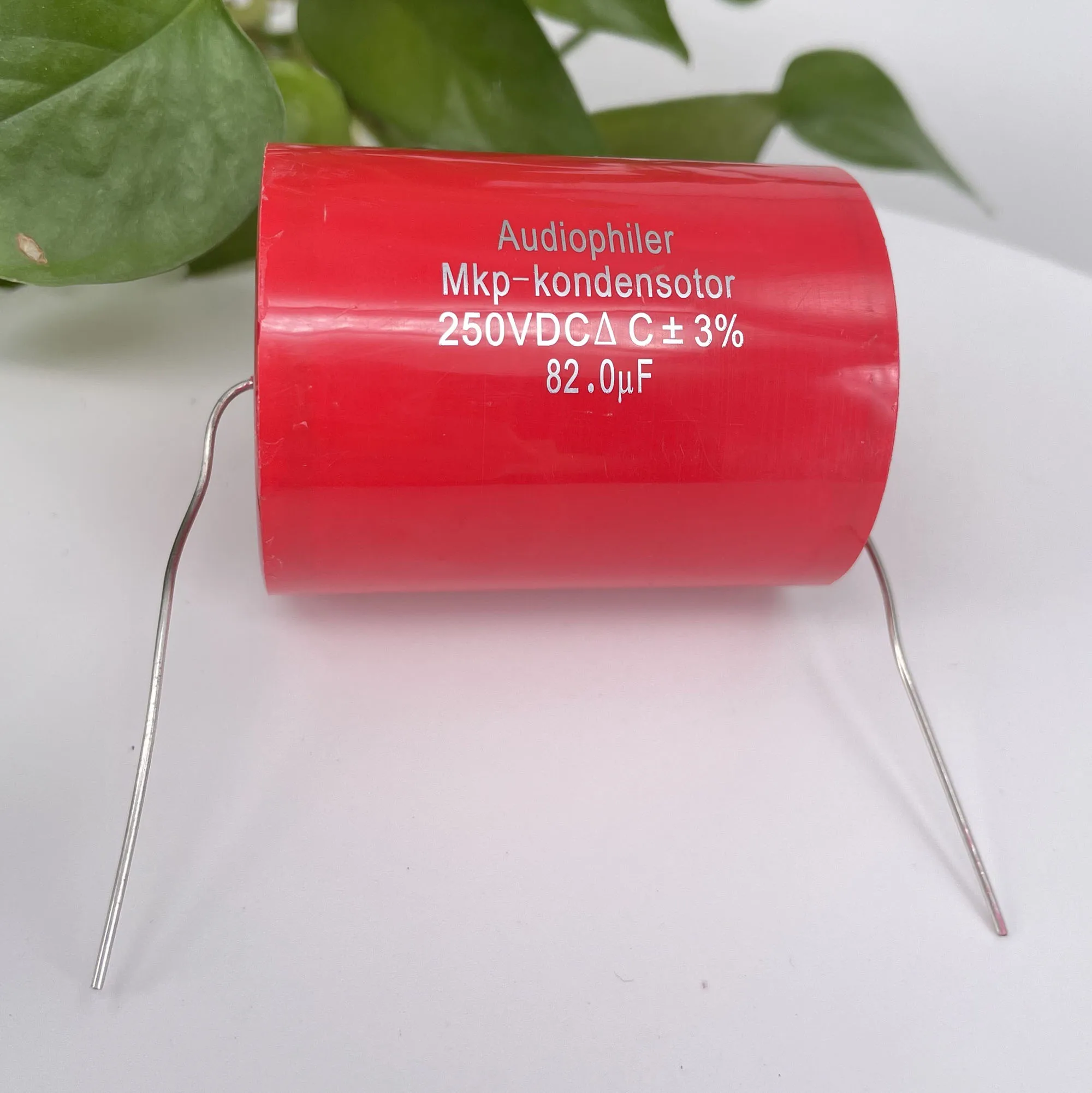 2PCS Audiophiler Axial MKP Capacitor 82uf 250V DC ±3% Test And Matched HIFI Frequency Dividing Audio Capacitance