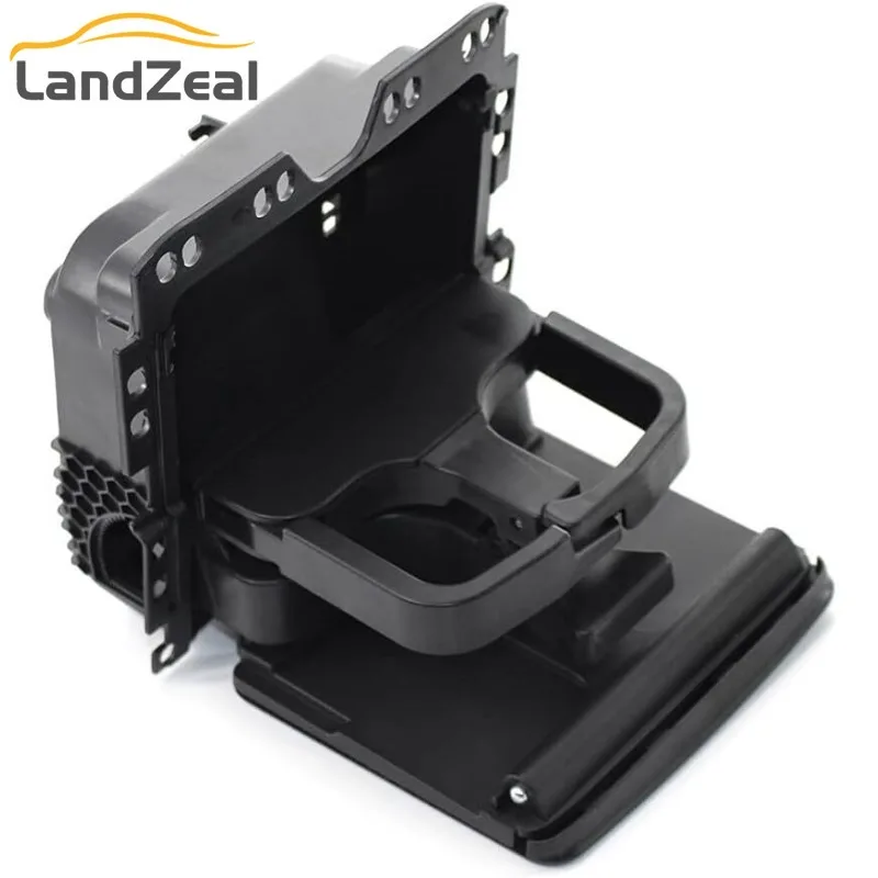 7N0862533 Car Rear Armrest Cup Holder Water Drink Bottle Cup Rack For VW Golf Plus SHARAN/SYNCRO/4MOTION Sharan Tiguan 2008-2016