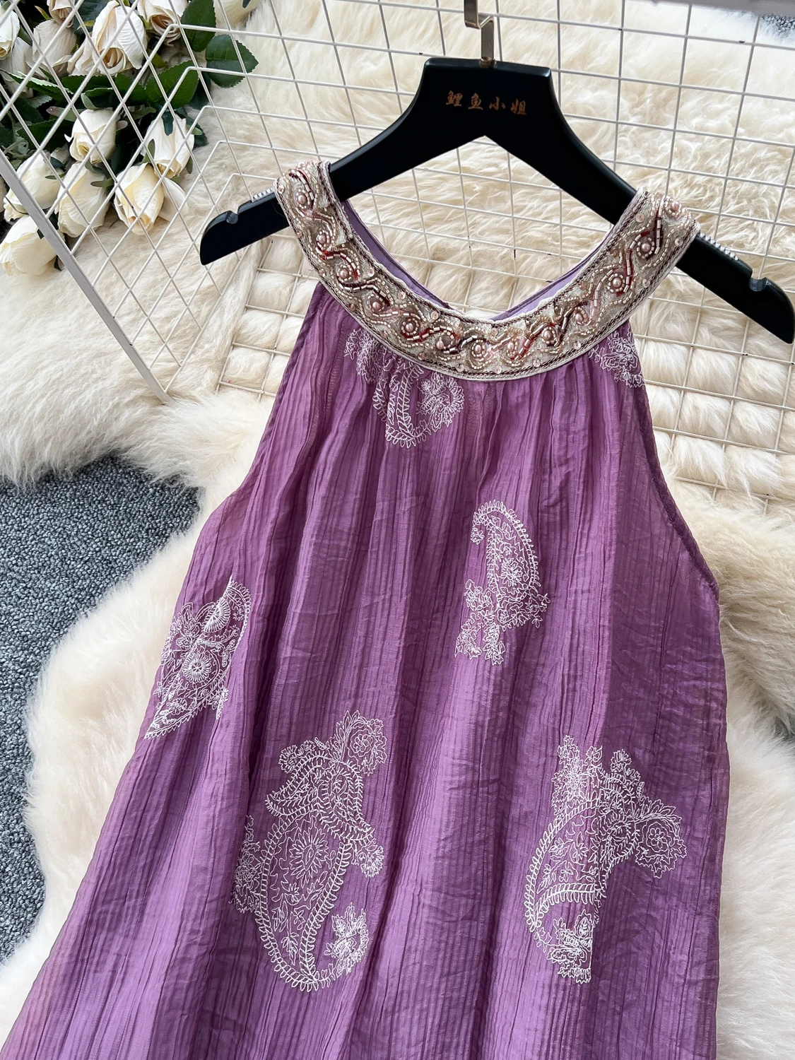 Ciężko zdobiona, wyszczuplająca spódnica damska w kształcie litery A, luźna, wyszczuplająca, letnia, wakacyjna, z wysokim stanem, koreańska, elegancka, do pracy.